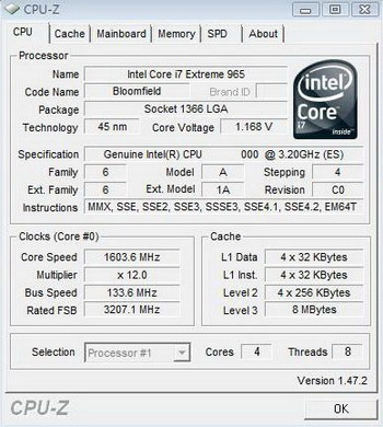 core i7 extreme 965 with HD4870 crossfirex